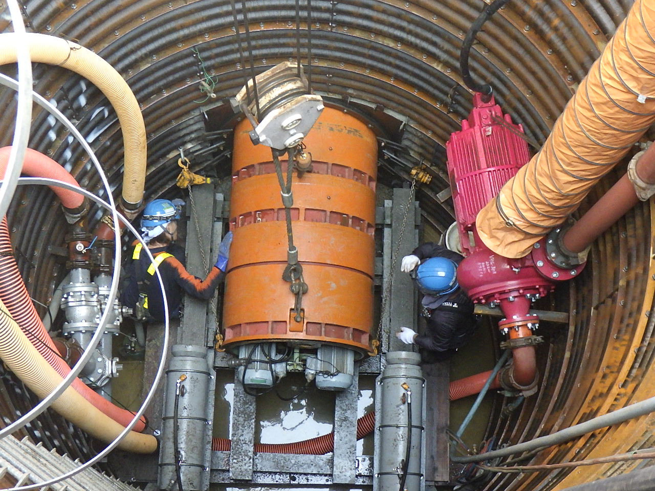 新東京ライン建設第五期工事の内、誘管工事・バルブステーション工事